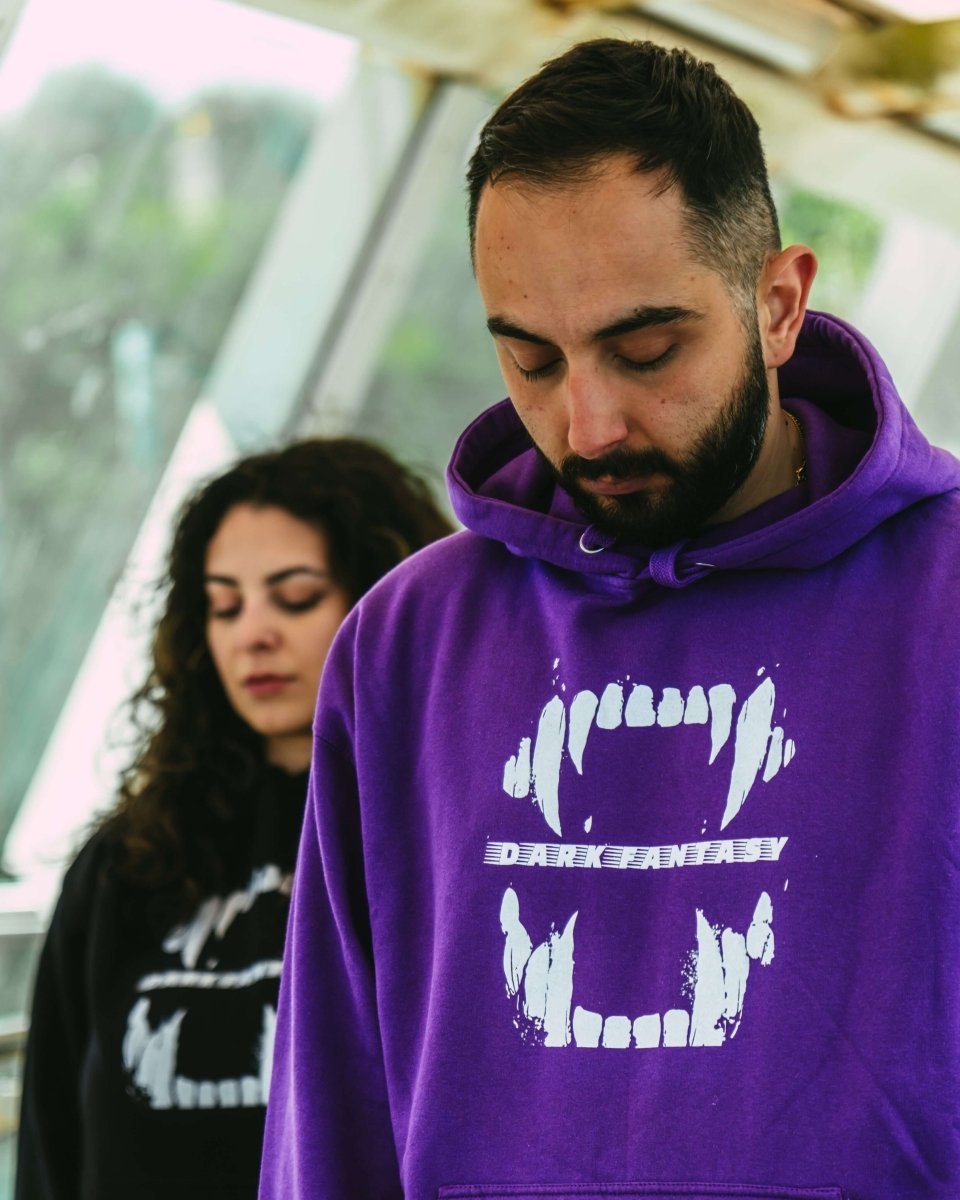 DARK FANTASY Hoodie by PRIAM – premium streetwear hoodie with a mysterious dark-themed design, crafted for comfort and style.