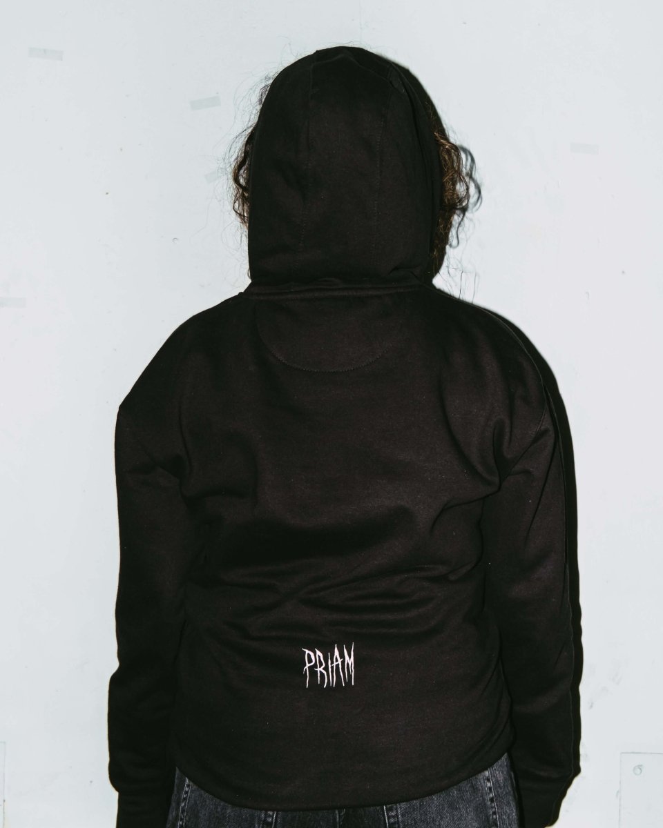 DARK FANTASY Hoodie by PRIAM – premium streetwear hoodie with a mysterious dark-themed design, crafted for comfort and style.