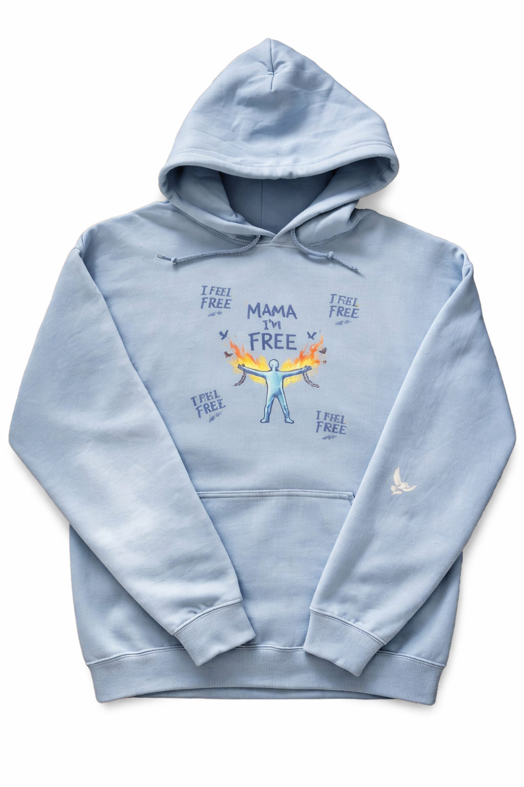 MAMA I’M FREE Hoodie — A moment of release