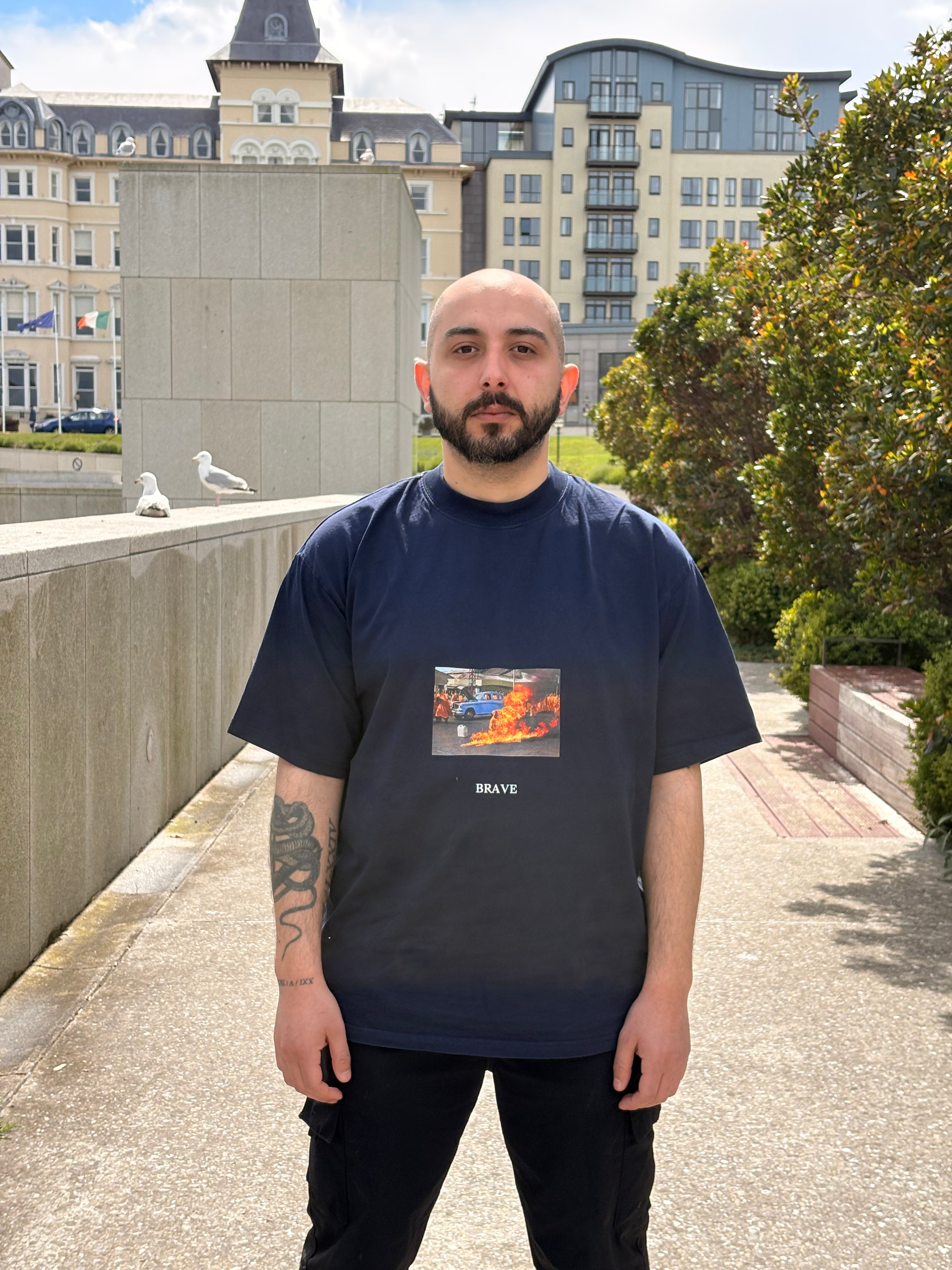 BRAVERY Tee – Facing Life Despite Fear