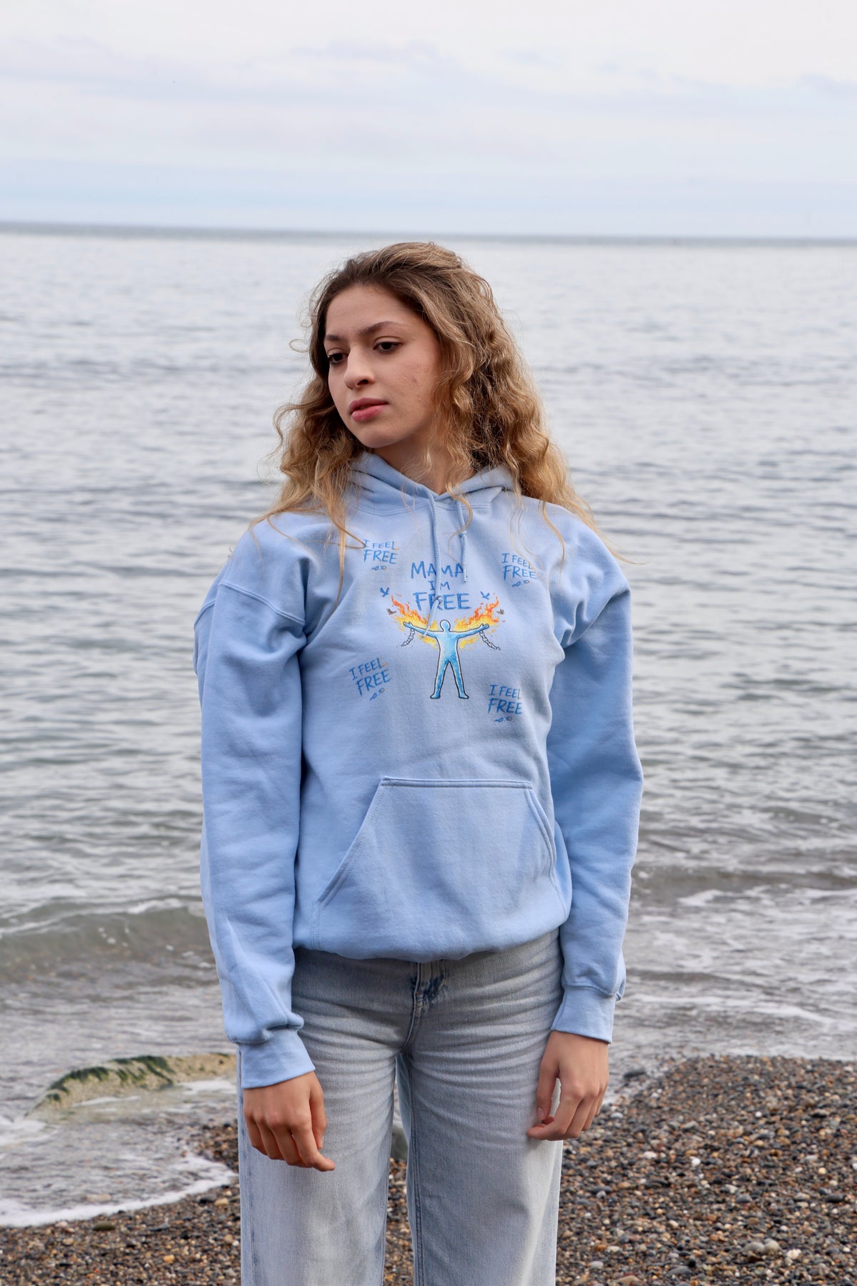 MAMA I’M FREE Hoodie — A moment of release