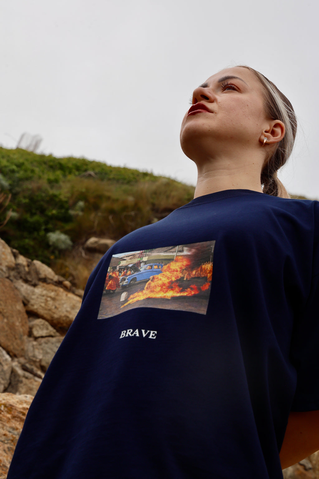 BRAVERY Tee – Facing Life Despite Fear