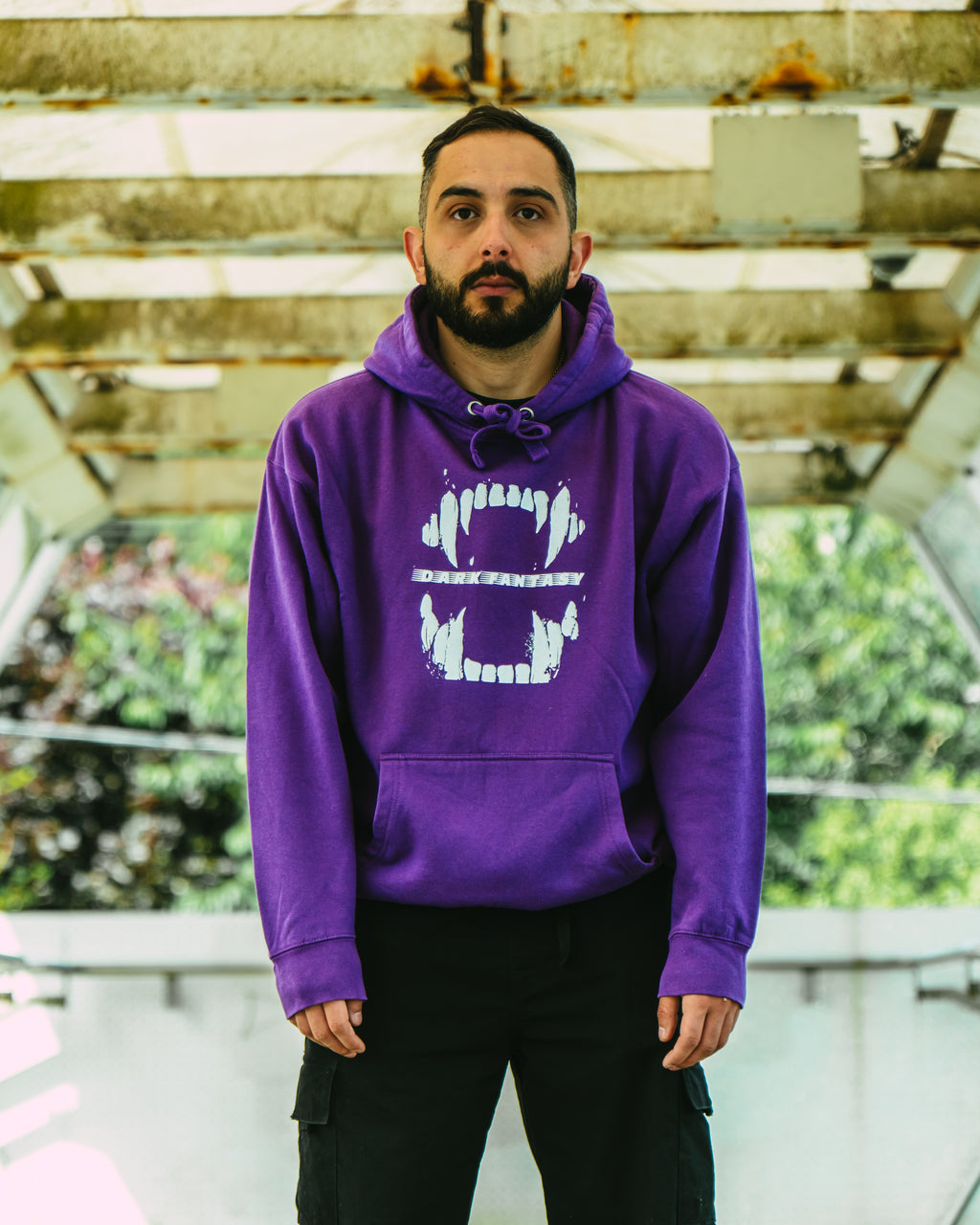 DARK FANTASY hoodie worn by model