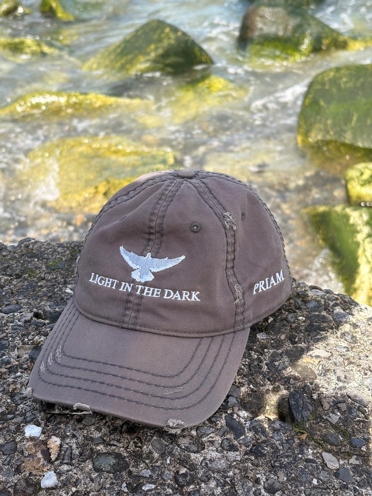 LIGHT IN THE DARK Distressed Cap – Find Your Light