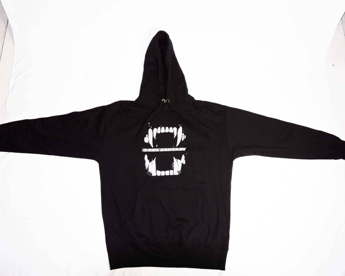 DARK FANTASY hoodie detail with graphic print
